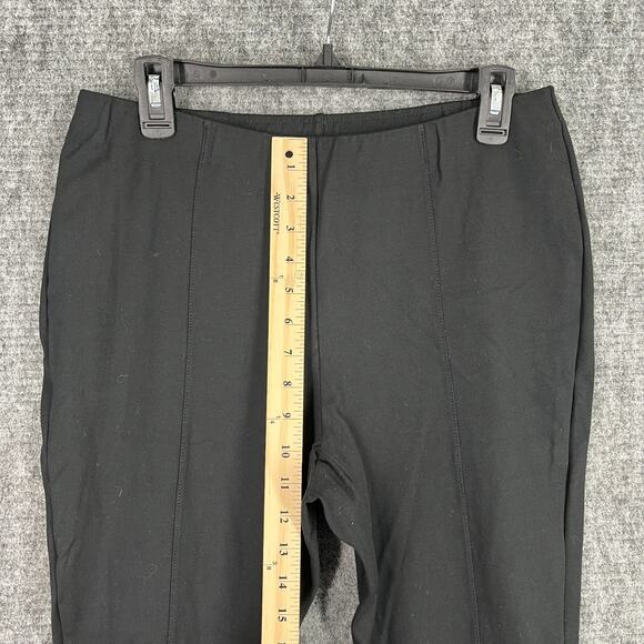 J.Jill‎ Pants Womens M Black High-Rise Ponte Leggings Stretchy Business Casual - Picture 8 of 9
